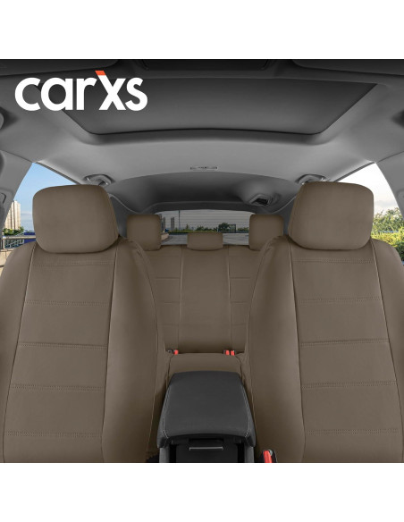 Cubiertas de Asientos de Coche BDK SC-4230-BG Beige 9 Piezas