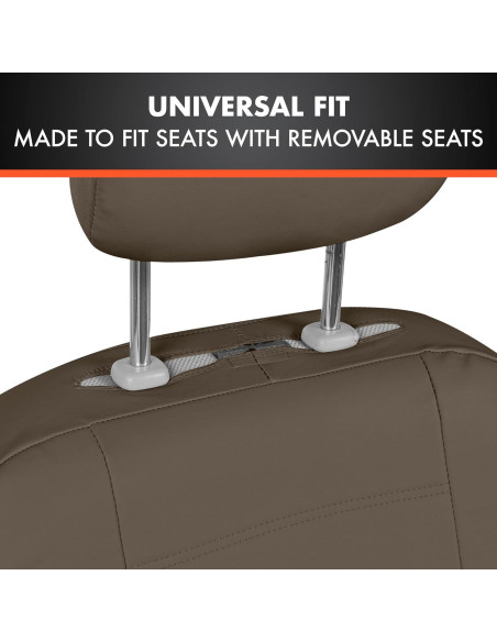 Cubiertas de Asientos de Coche BDK SC-4230-BG Beige 9 Piezas