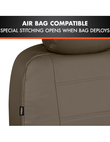 Cubiertas de Asientos de Coche BDK SC-4230-BG Beige 9 Piezas