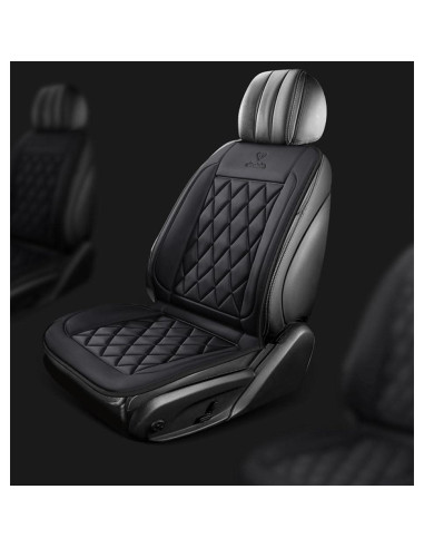 Funda de Asiento de Coche Buybai Universal Negro 127x52 cm