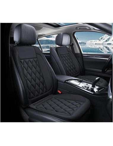 Funda de Asiento de Coche Buybai Universal Negro 127x52 cm
