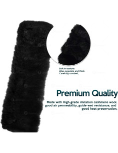 Almohadillas de Hombro ZONETECH WC0027 - Paquete de 4, Negro 2