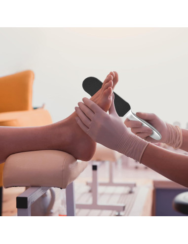 Recambios de Lima de Pie Flutesan 80 Pcs Acero Inoxidable 180/120 Grano