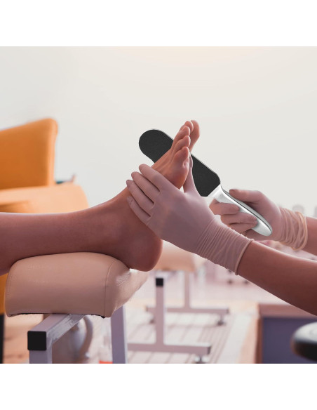 Recambios de Lima de Pie Flutesan 80 Pcs Acero Inoxidable 180/120 Grano