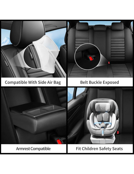 Cubiertas de Asiento de Coche Kaomim para Kia Sorento 2007-2025