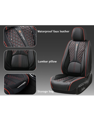 Funda de Asiento de Coche Egamige para Honda Accord 2003-2022