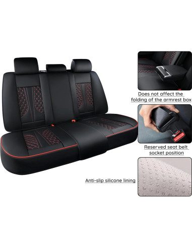 Funda de Asiento de Coche Egamige para Honda Accord 2003-2022