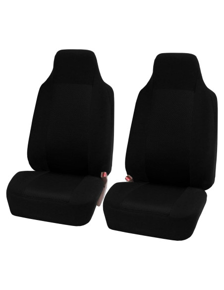 Fundas de Asiento de Coche FH Group Negro Ajuste Universal