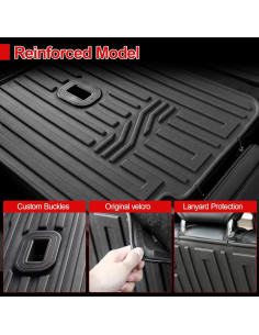 Mats de Respaldo HOUCLEMIC para Ford Explorer 2020-2025 2