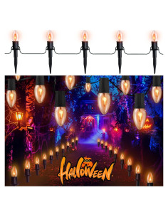 Luces de Cuerda de Llama Parpadeante C9 Beauty World 7.37m