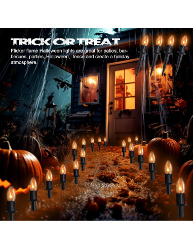 Luces de Cuerda de Llama Parpadeante C9 Beauty World 7.37m