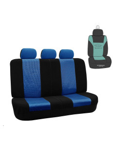 FH Group Funda Universal para Asientos de Auto Azul - Juego Trasero