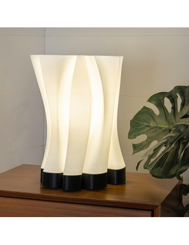 Lámpara de Mesa LED Regulable JONATHAN Y USA1002B 34.3 cm Blanca/Negra