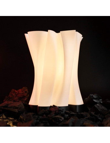 Lámpara de Mesa LED Regulable JONATHAN Y USA1002B 34.3 cm Blanca/Negra