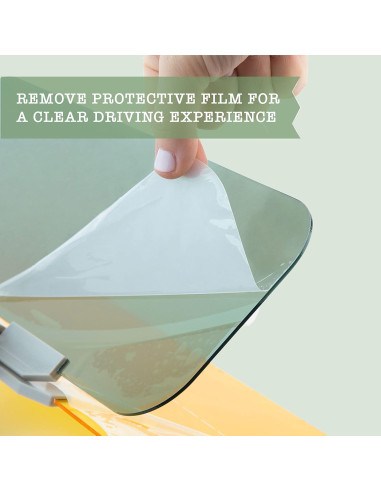 Visera Antideslumbrante Universal ZONETECH SV0003-VA 30x11.4cm