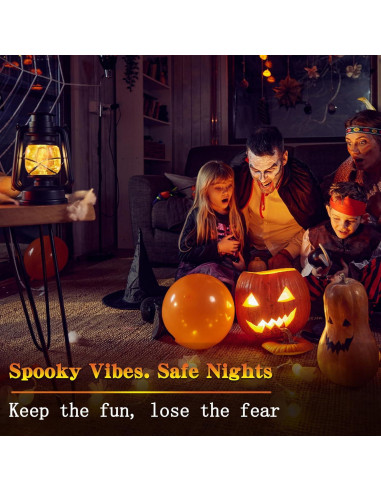 Bombillas Efecto Llama Yizco E26 - 4 Modos, Paquete de 4