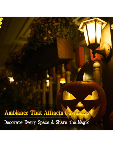 Bombillas Efecto Llama Yizco E26 - 4 Modos, Paquete de 4