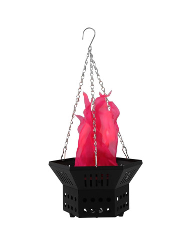 Lámpara Efecto Llama Artificial FXEIPOL 30cm LED Suspensión
