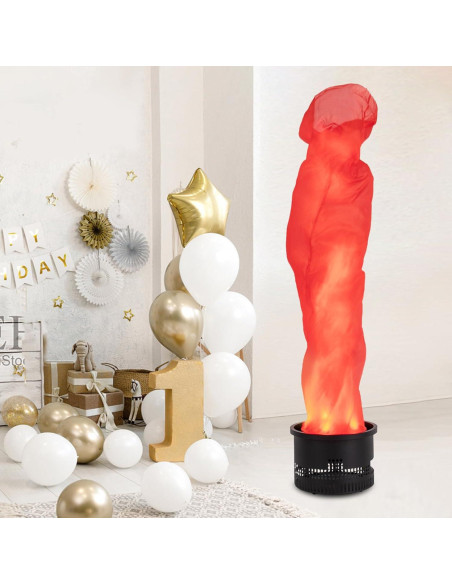 Luz de Fuego Falso LED AGULIUM 1.8m con Ventilador 4500RPM