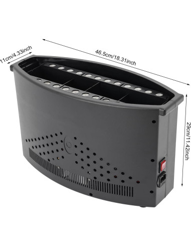 Lámpara de Llama Falsa Temsiny 24 LED Efecto Realista