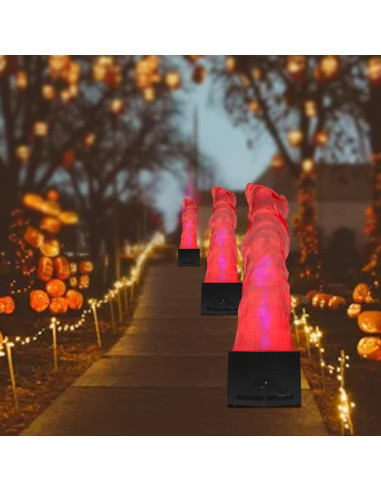 Luz de Llama Falsa LED WATEBATH 48.3x23.9cm Efecto Fuego