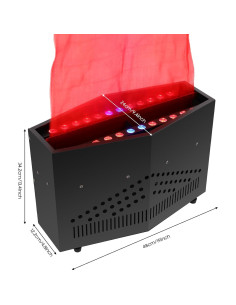 Lámpara de Llama Falsa 3D SpaceBovae 100W LED Decorativa 2