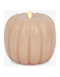 Vela LED Sin Llama Calabaza Alta Luminara 14.5x13.9cm Temporizador