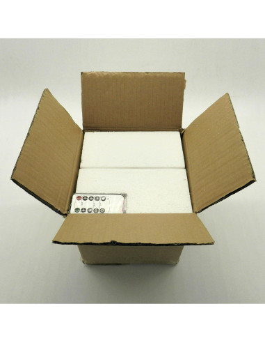 Vela LED Esférica CVHOMEDECO 12.7 cm con Control Remoto