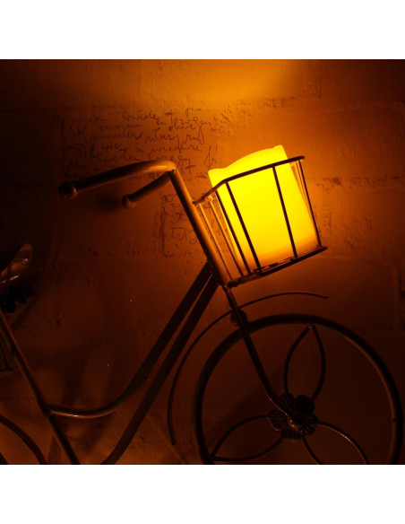 Vela LED de Pilar a Prueba de Agua Jingtech 7.62x10.16cm con Control Remoto