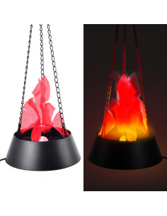 Luz LED Efecto Llama Falsa 3D Snatlly para Decoración 2