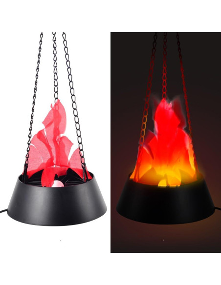 Luz LED Efecto Llama Falsa 3D Snatlly para Decoración