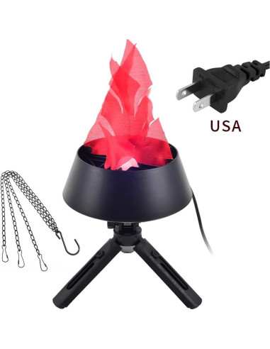 Luz LED Efecto Llama Falsa 3D Snatlly para Decoración