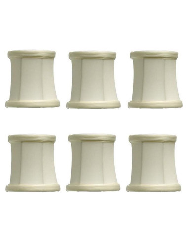 Set de 6 Pantallas de Lámpara Clip Mini Tambor Upgradelights