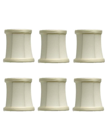 Set de 6 Pantallas de Lámpara Clip Mini Tambor Upgradelights