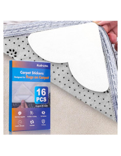 Cinta Antideslizante para Alfombra Kadrama 16 Piezas 8 cm