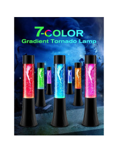 Lámpara Tornado LED SENCU 29.2cm, Luz de Estado de Ánimo 2