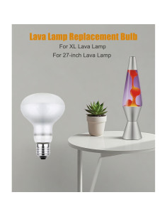 Paquete de 2 Bombillas de Lava 100W E26 para Lámpara 2