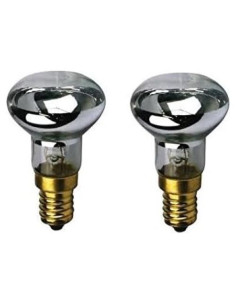 Juego de 2 Bombillas R39 E17 30W para Lámpara de Lava EDMBG