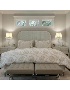 Juego de 2 Lámparas de Mesa de Cristal Moooni Regulables 32.5x58cm 2