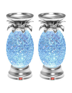 Lámpara de Lava LED YAKii Piña 24.13 cm Cambiante Color (Paquete de 2)