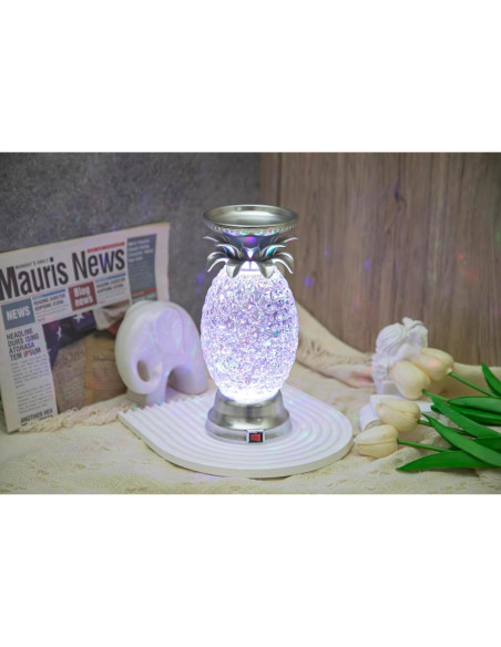 Lámpara de Lava LED YAKii Piña 24.13 cm Cambiante Color (Paquete de 2)