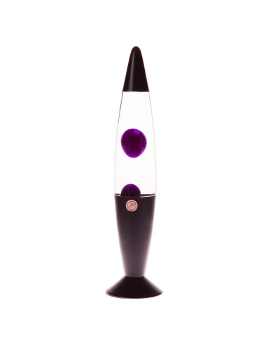 Lámpara Decorativa IIDSA con Cera Líquida Púrpura 41.91 cm