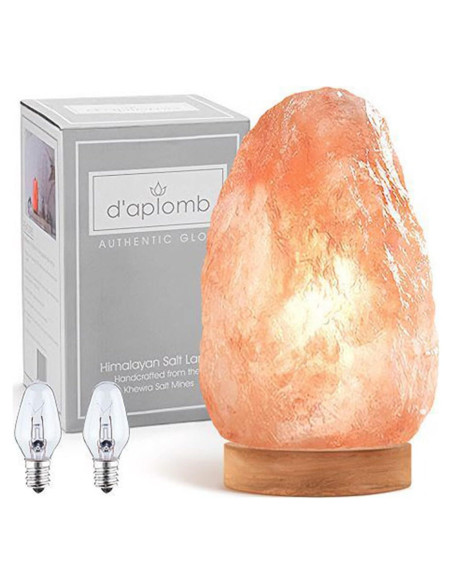 Lámpara de Sal Natural d'aplomb Himalaya 5.44 kg Regulador