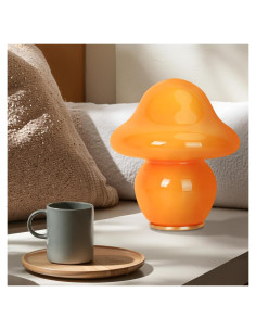 Lámpara de Hongo Soilsiu MR003 - Luz LED Ajustable Naranja