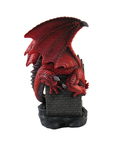 Escultura Lámpara Plasma Dragón Rojo DWK 27.94 cm
