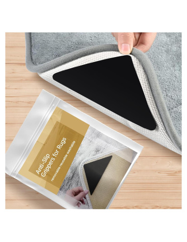 Cinta Antideslizante para Alfombras Mizuosre 12 Pcs 15x7.5 cm