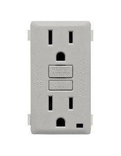 Kit de Cambio de Color GFCI Leviton Renu 15A Gris Pebble