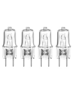 Bombilla Halógena G8 50W Snnalosses - Paquete de 4 para Microondas