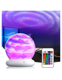 Luz Nocturna Proyector LED CHLORANTHUS W-xqd 16 Colores