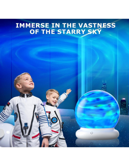 Luz Nocturna Proyector LED CHLORANTHUS W-xqd 16 Colores